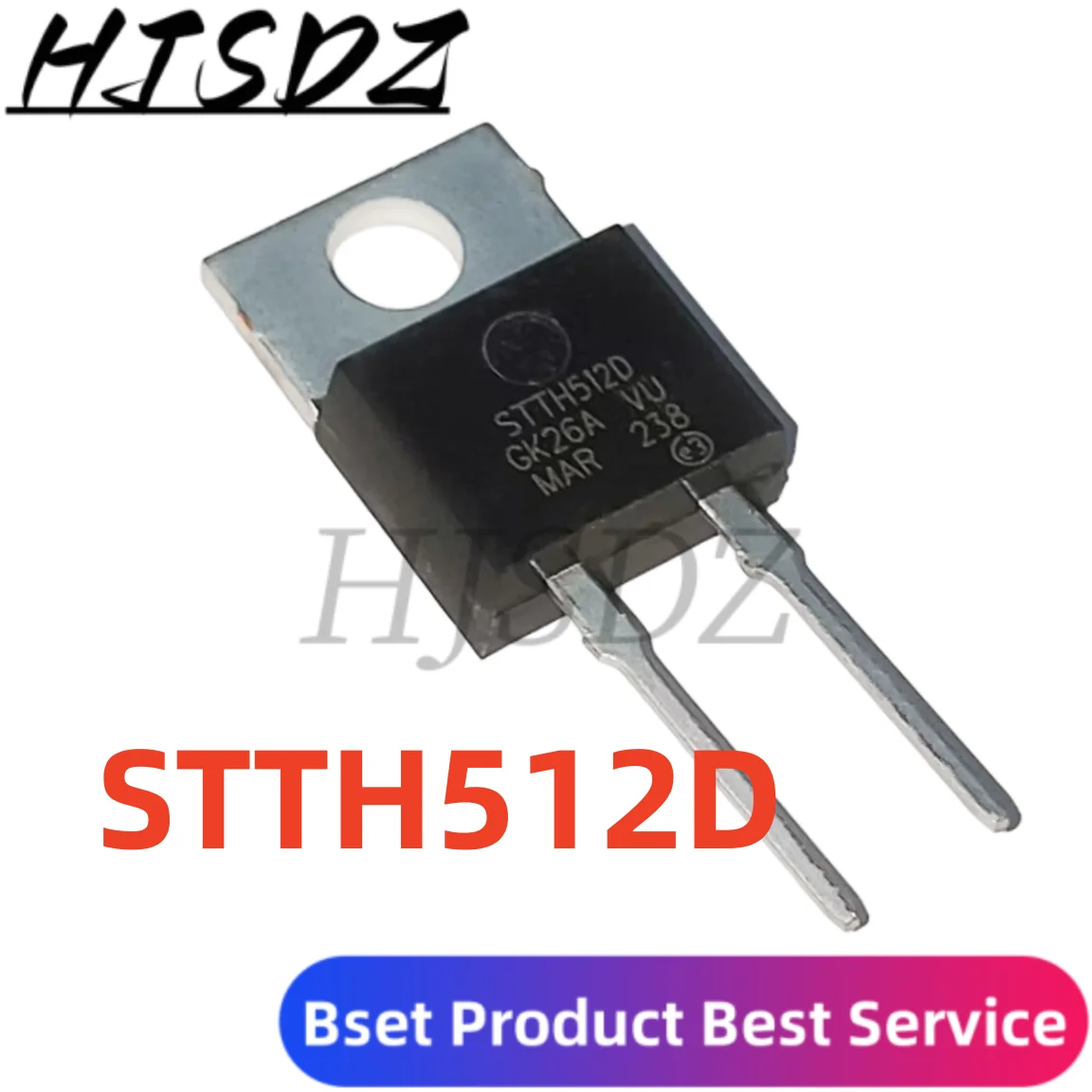 10 шт. STTH2002DI STTH3012D STTH8R04D STTH1212D STTH30R04D STTH8S12 STTH512D STTH20R04D STTH8506D STTH8T06DI STTH1502 TO-220-2