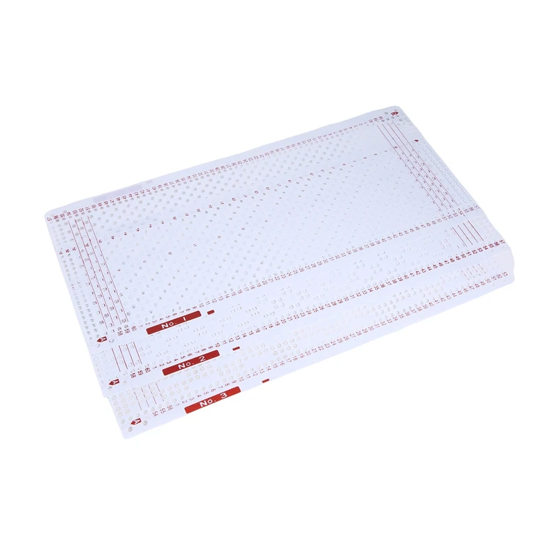 20 шт. No 1-20 вязальная машина набор перфораторов цветок для SK260 SK280