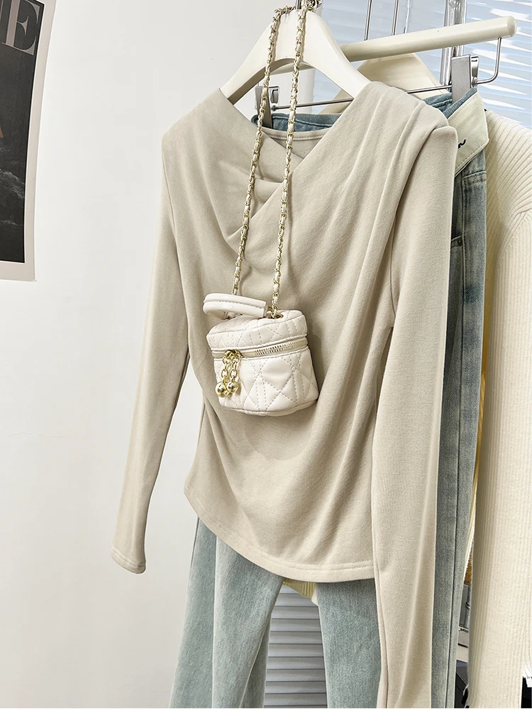 Весенняя женская футболка одежда топы женский укороченный топ футболки Y2k Para Mujer