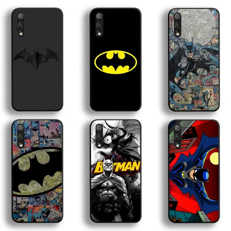 

Superhero Batman Phone Case For Huawei Honor 30 20 10 9 8 8x 8c v30 Lite view 7A pro