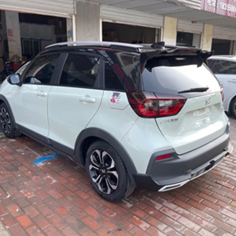 

Для Honda Fit Jazz RS светильник кой крышей спойлер 2020 2021 АБС-пластик углеродный черный спойлер для багажника новая Автомобильная фотография