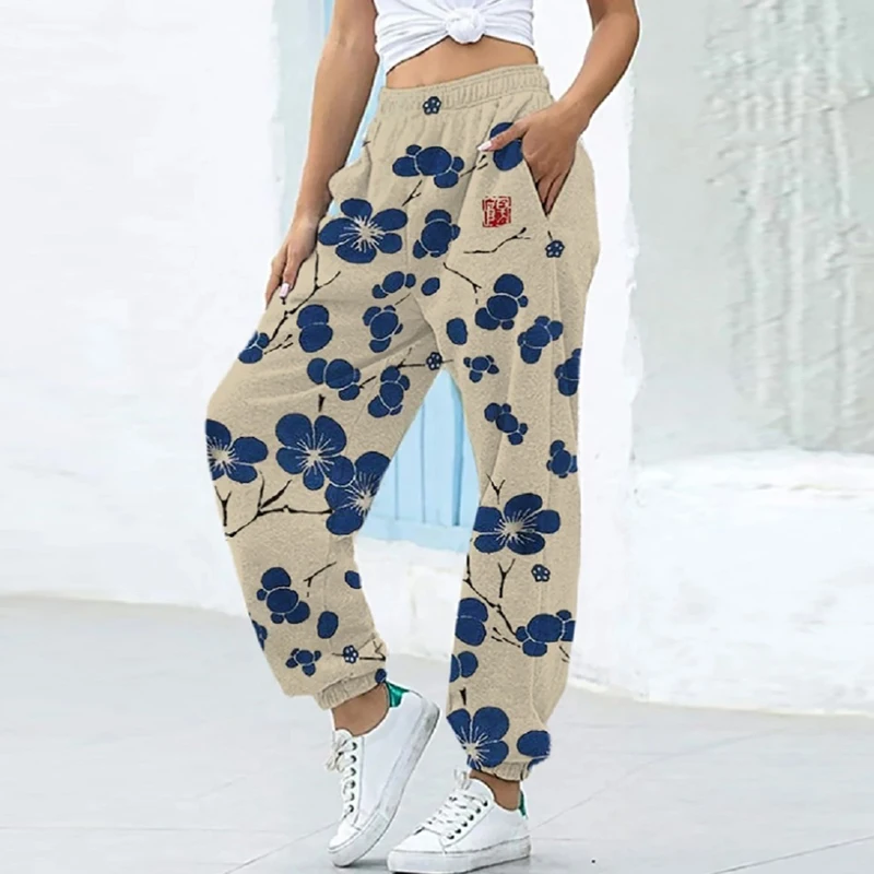 

Брюки женские осенне-зимние длинные в стиле ретро с карманами