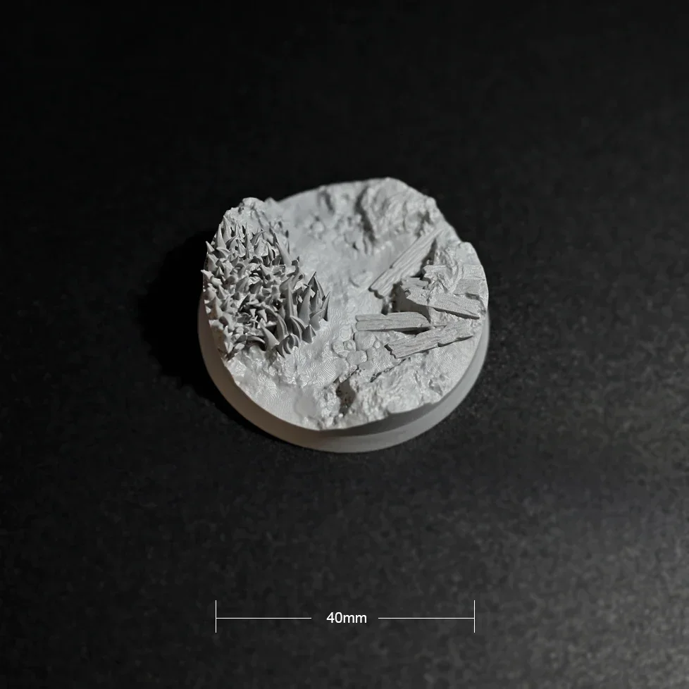 Калибр 40 мм наборы моделей из смолы бесцветная и самособранная 3D-печать TD-6600/3D