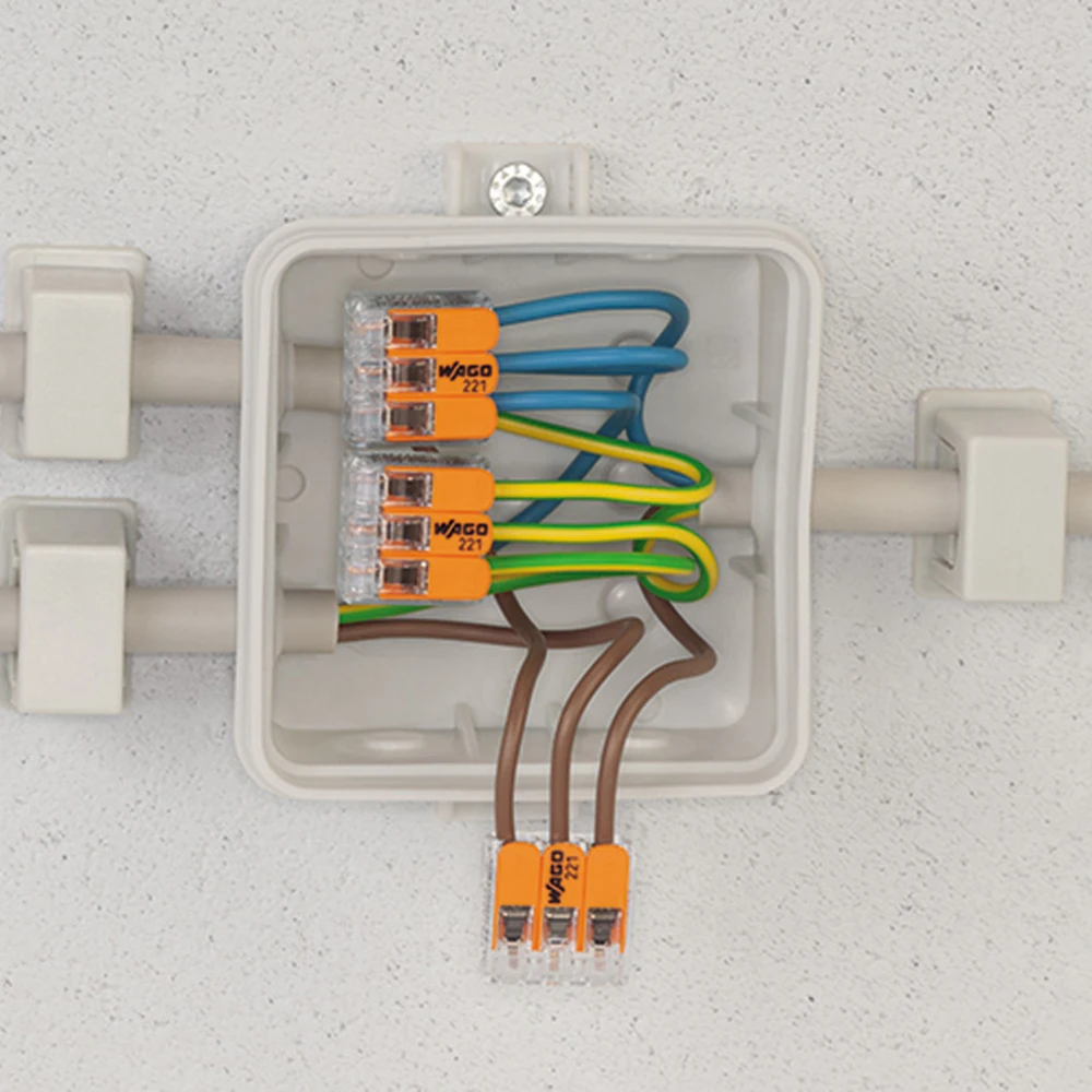 Виды клемм для соединения проводов в квартире
