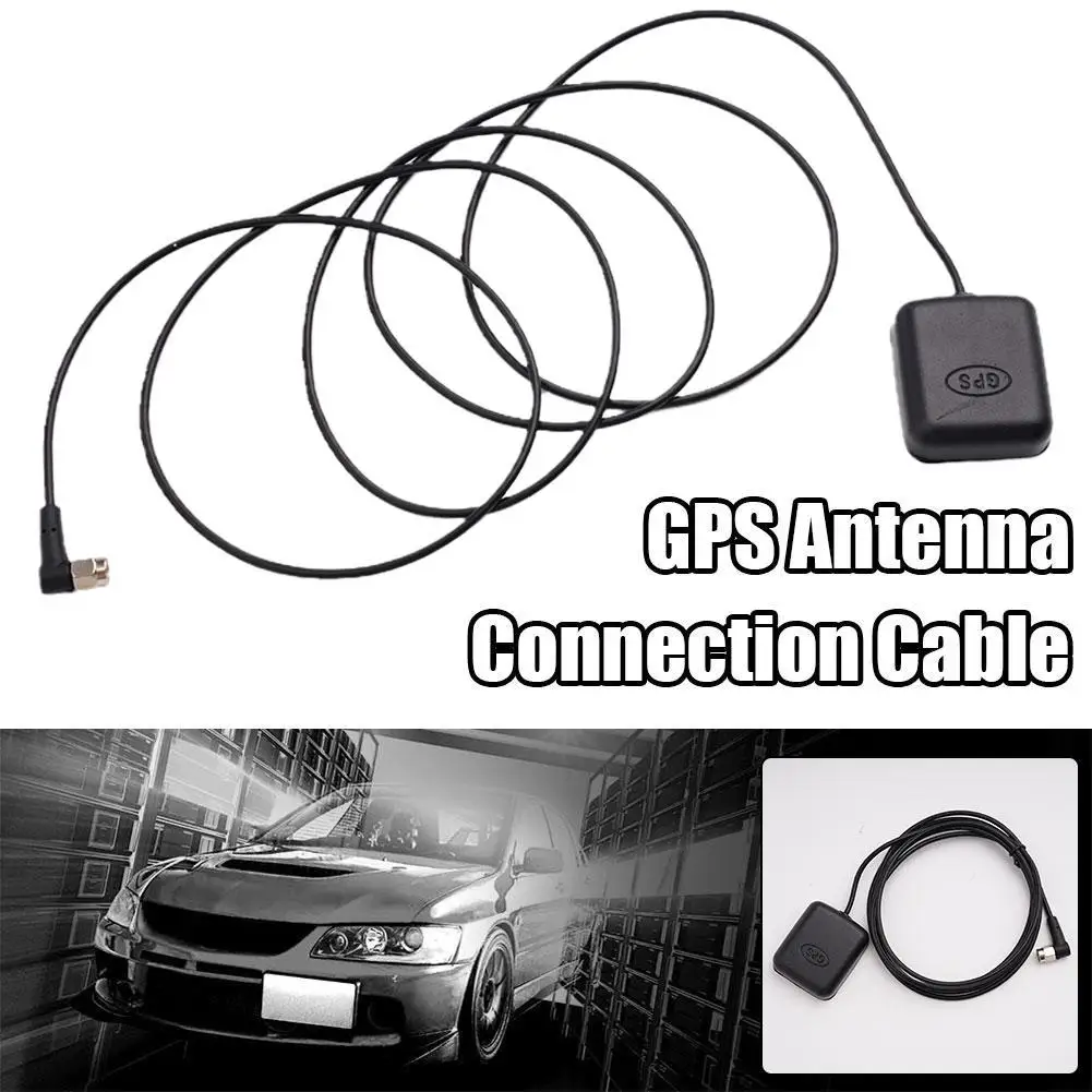 Фото Автомобильная GPS-антенна SMA Разъем 1,7 м Кабель GPS-приемник Автоматический антенный адаптер для автомобильной навигации Камера ночного видения Плеер T5E0 №1