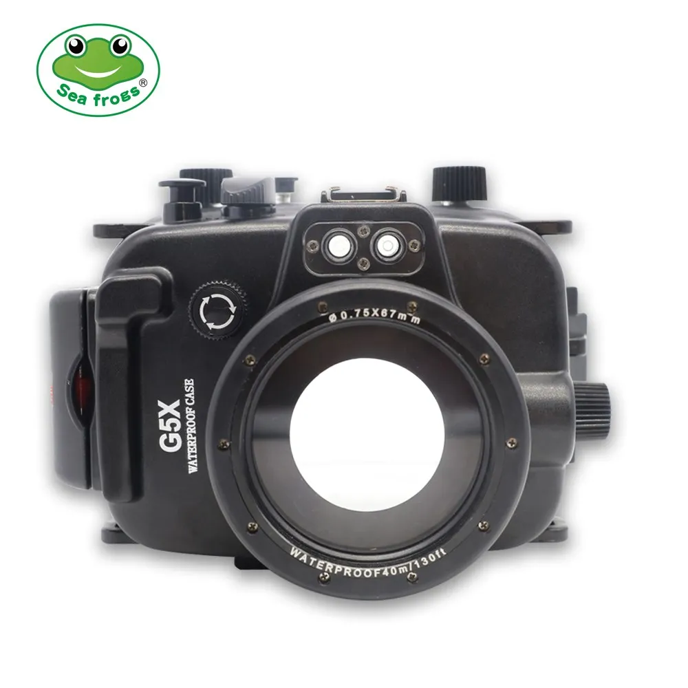 

Underwater 40m Photography Submersible Camera Case For Canon PowerShot G5X Camera Waterproof Housing Scuba Diving Sumergible Bag