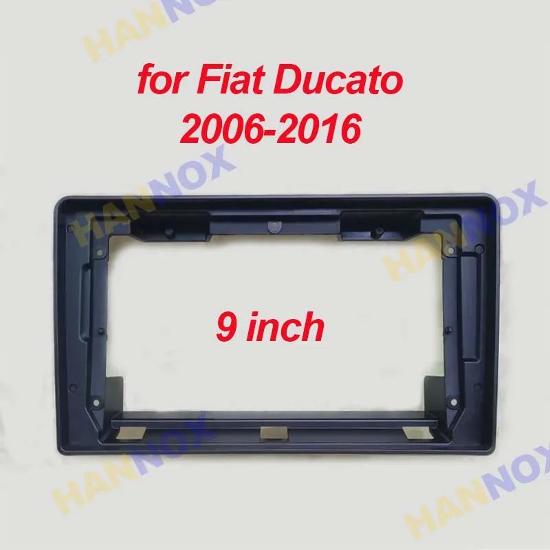 

HANNOX 9 inch 2din Car-Radio Android GPS Navigation DVD Player Frame For Fiat Ducato 3 2006 - 2022