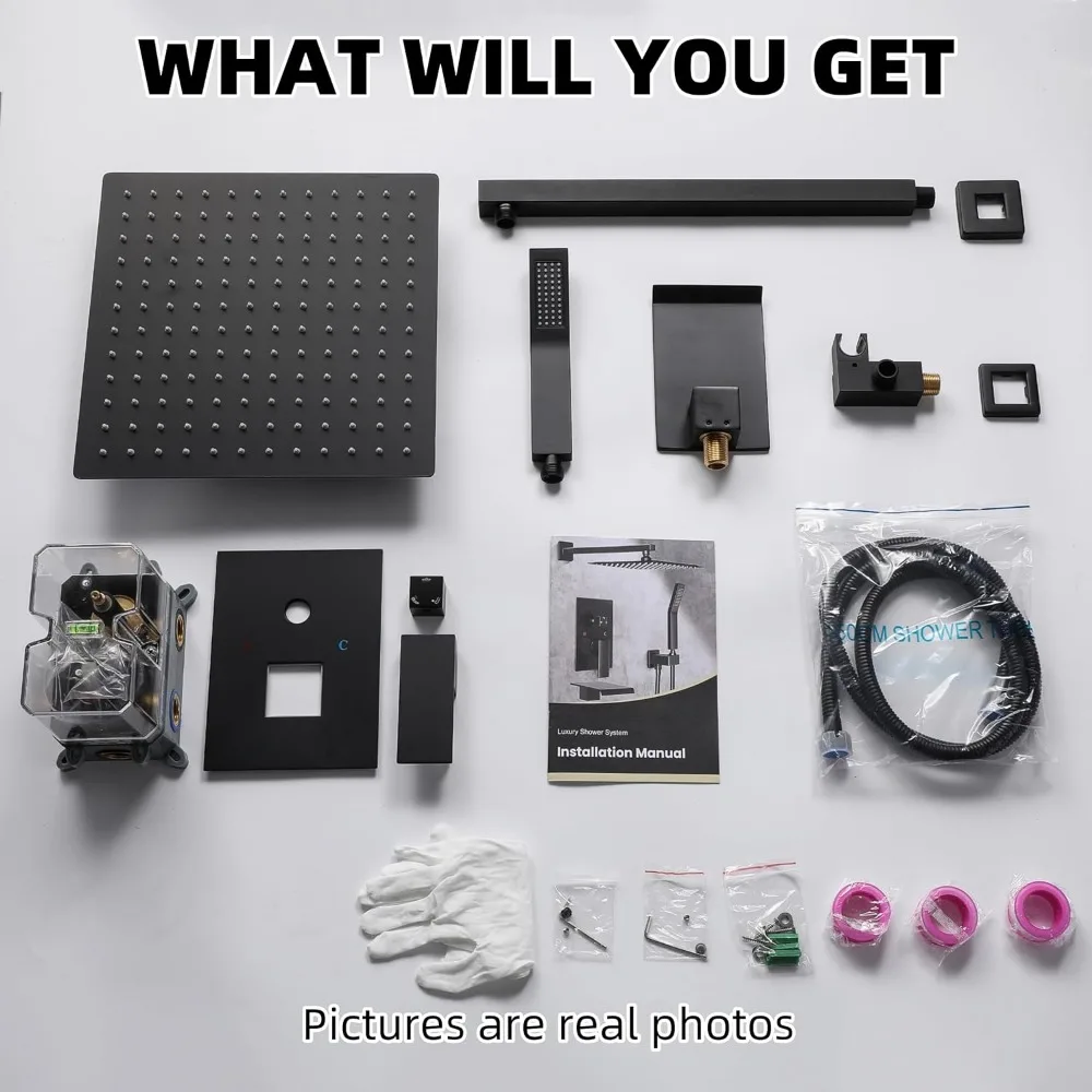 Душевая система с носиком для ванны набор настенным краном ванной комнаты