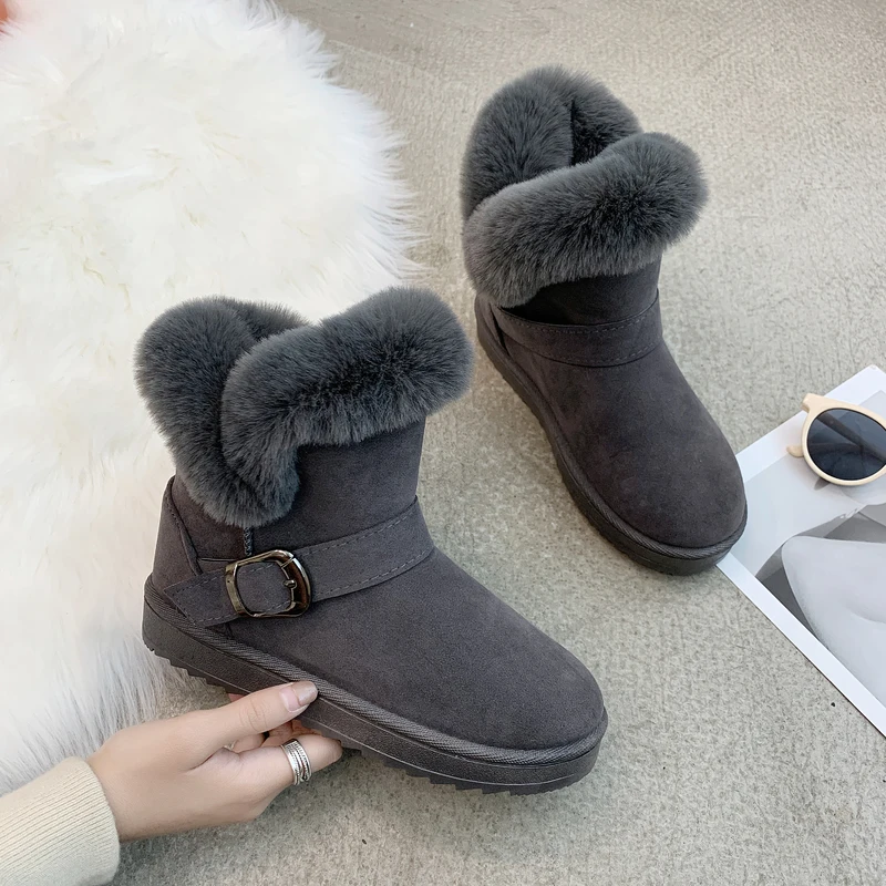 Обувь Ботинки Женская Новинка 2024 Австралия Зимняя Осенние Ботильоны Снежные