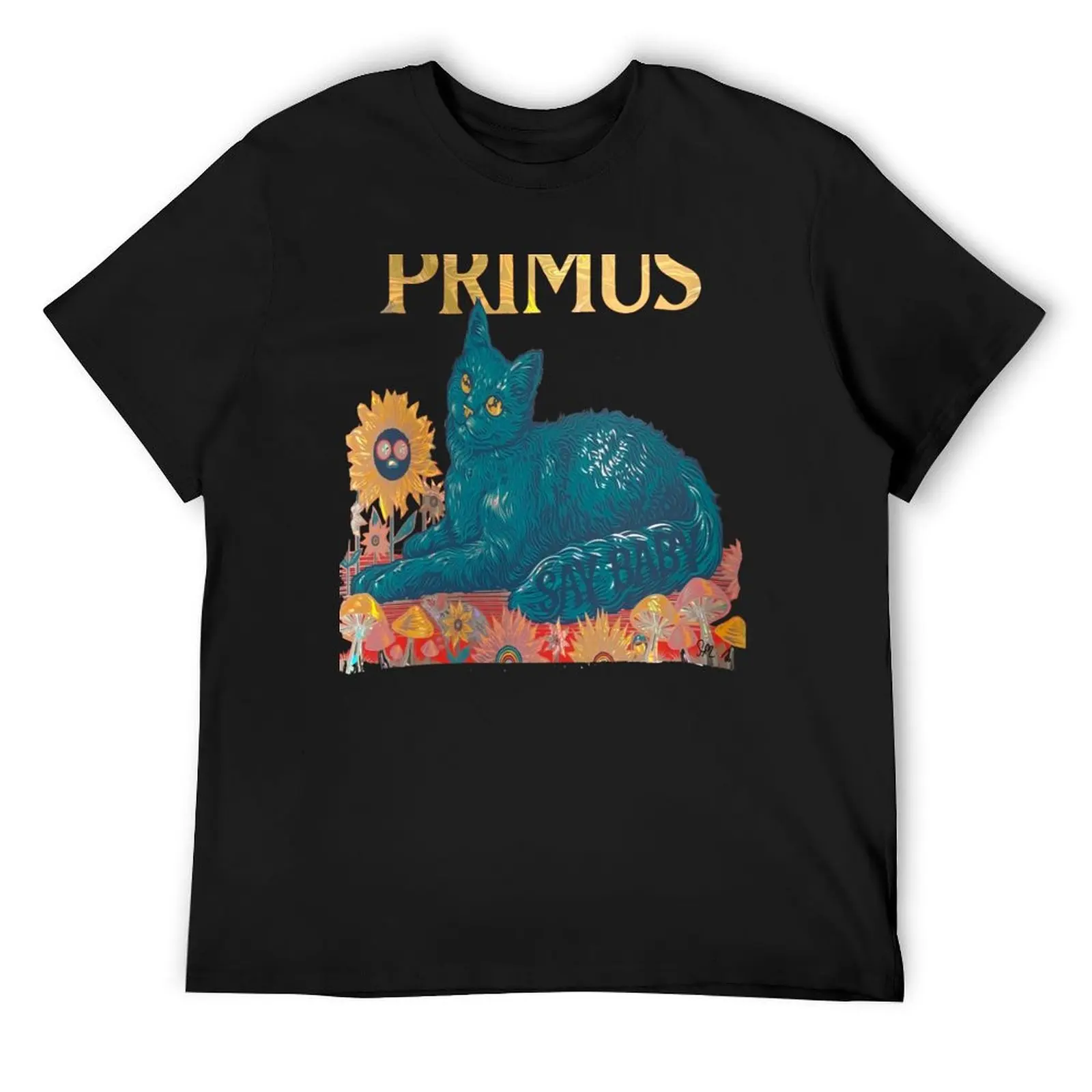 Винтажная футболка primus винтажная мужская с аниме новое издание