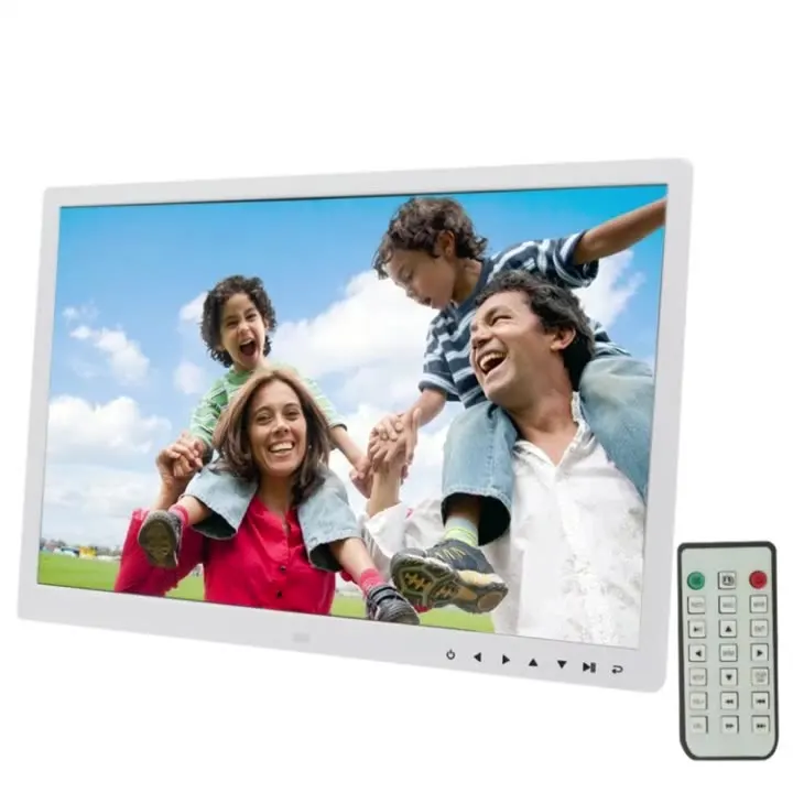 

Hot Sale 17.0 inch LED Display Digital Photo Frame with 7-keys Touch Button Control Support USB Digital Photo Frame
