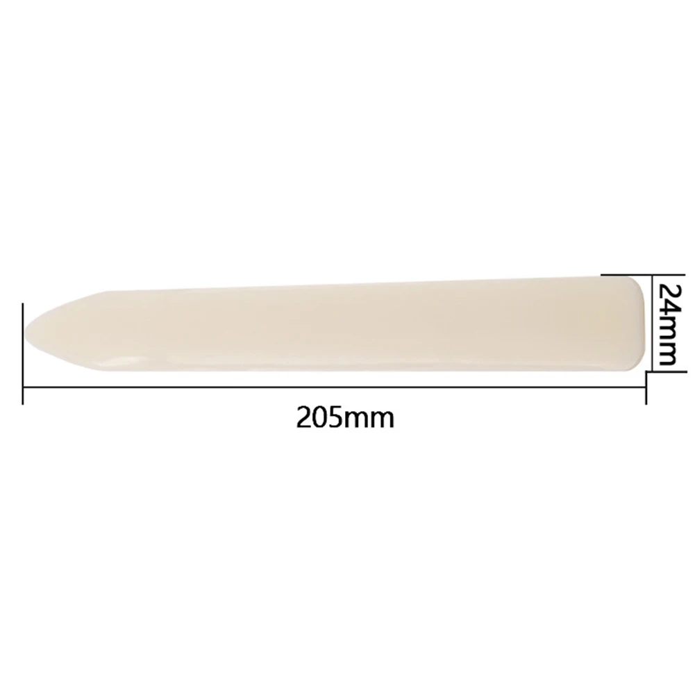 

2pcs Set Bone Folder Craft Tools Pastic Open Leather Folding Creasing Paper DIY Handmade Bookbinding Cards Tool Scrapbooking