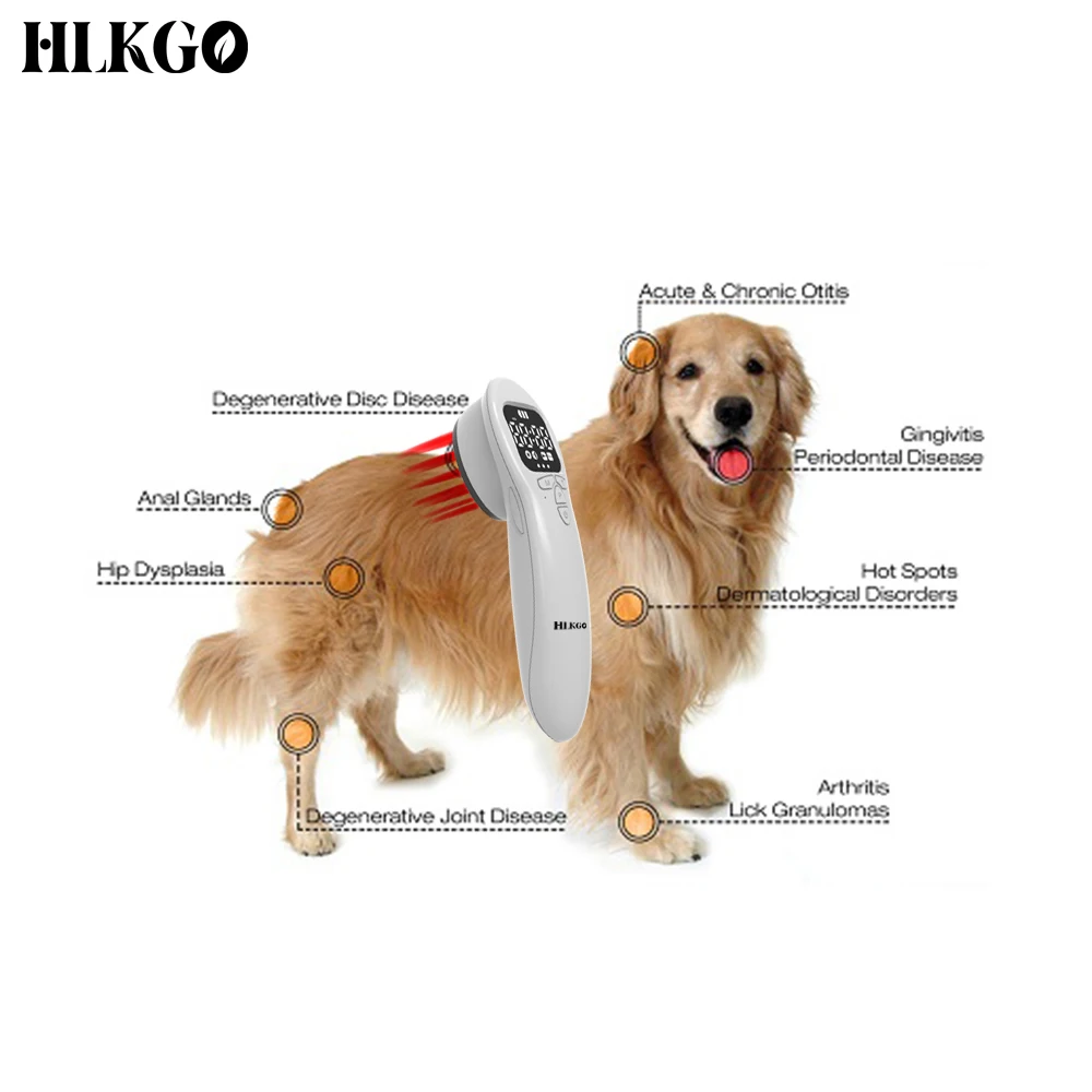 

Handle Lower Laser Therapy Machine Cold Laser Therapy Device for Pain Relief Suitable for Human and Animal Pet Sport Injuiry