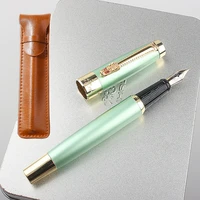 classic style dragon clip metal fountain pen 0 5mm nib steel ink pens for gift office supplies school supplies