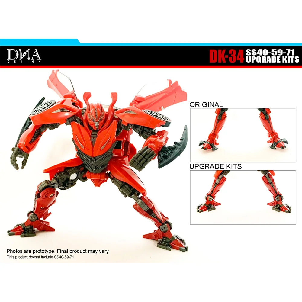 

【In Stock】DNA DK-34 Uprade Kits for Studio Series 40 59 and 71 Accessories 3rd Party Transformation PVC Plastic Toys Model Kit