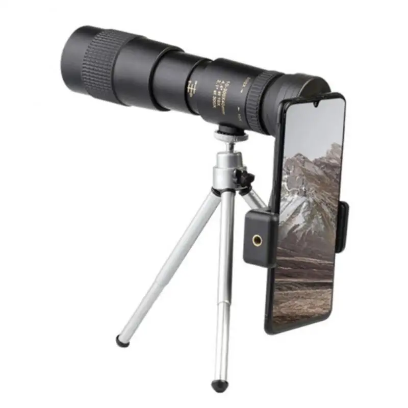 

Portable Powerful 10-300X40 Monocular High-power High-definition Low-light Night Vision Binoculars Zoom Telescope For Hunting