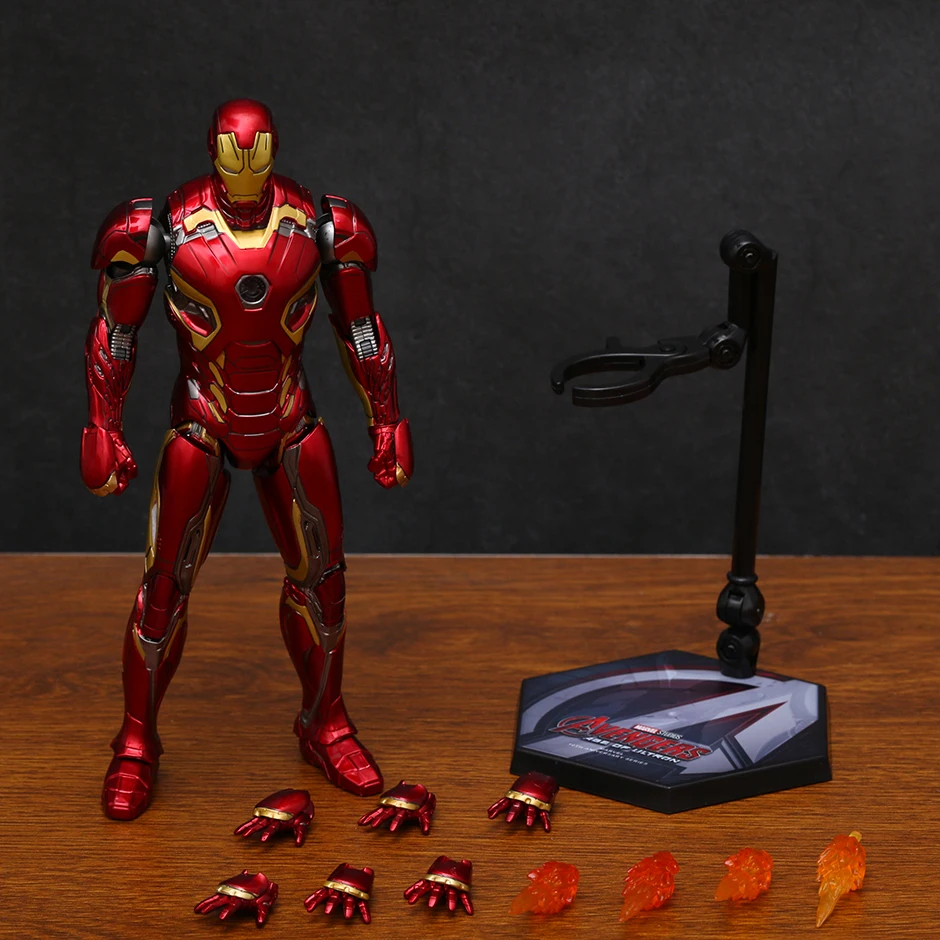 

Оригинальная фигурка «Железный человек» ZD, модель 42, 45, 50 Marvel, украшение комнаты, модель, экшн-фигурка, коллекционная игрушка, кукла