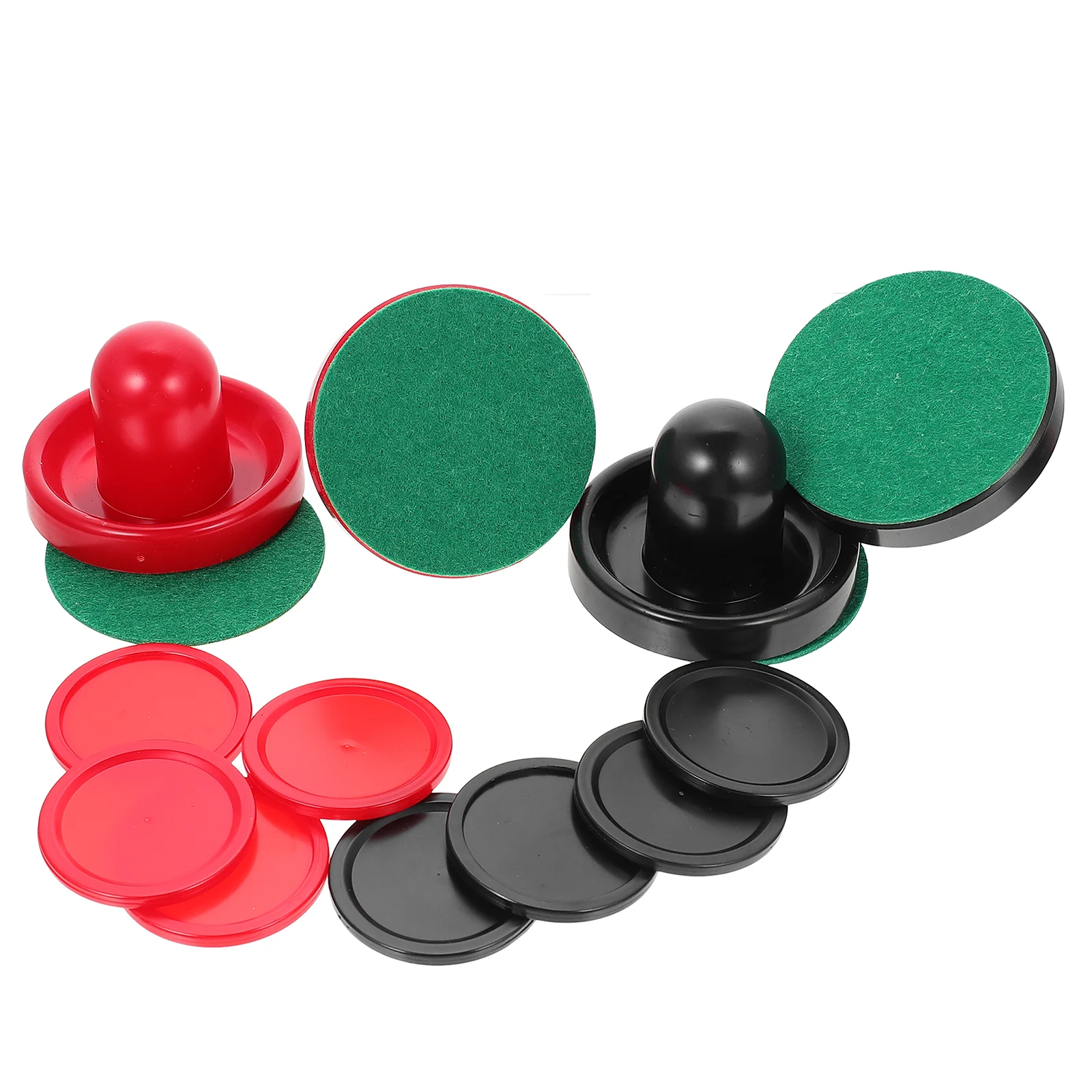 

Mini Hockey Ball Header Set Plastic Air Puck Paddle Accessories Door Handle Accessory Parts
