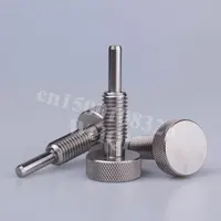 In Stock Stainless Steel Self-Locking Spring Plunger Hand Retractable Indexing Plunger For Inch
