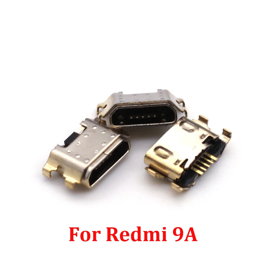 10 шт. зарядное устройство Type C Micro Mini USB зарядный порт док-разъем для Xiaomi Redmi 9 9A 9C 9T