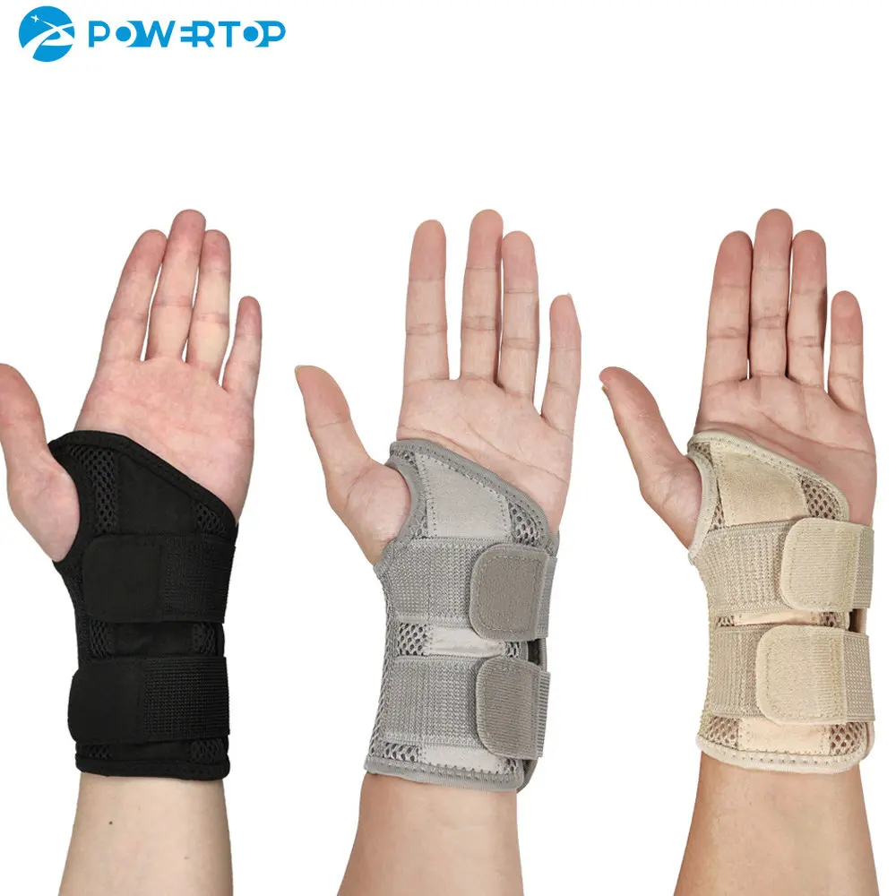 1Pcs Carpal Tunnel Wrist Brace for Women and Men - Wrist Splint for Hand and Wrist Support and Tendonitis Arthritis Pain Relief