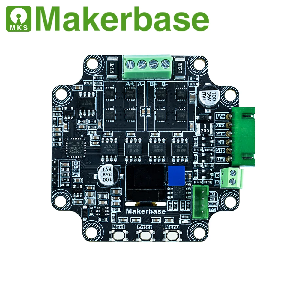 Makerbase MKS SERVO57C PCBA NEMA23 Драйвер шагового двигателя с замкнутым контуром CNC 3d принтер