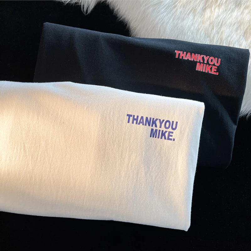 Футболки с принтом для мужчин простые подростковые универсальные летние модные