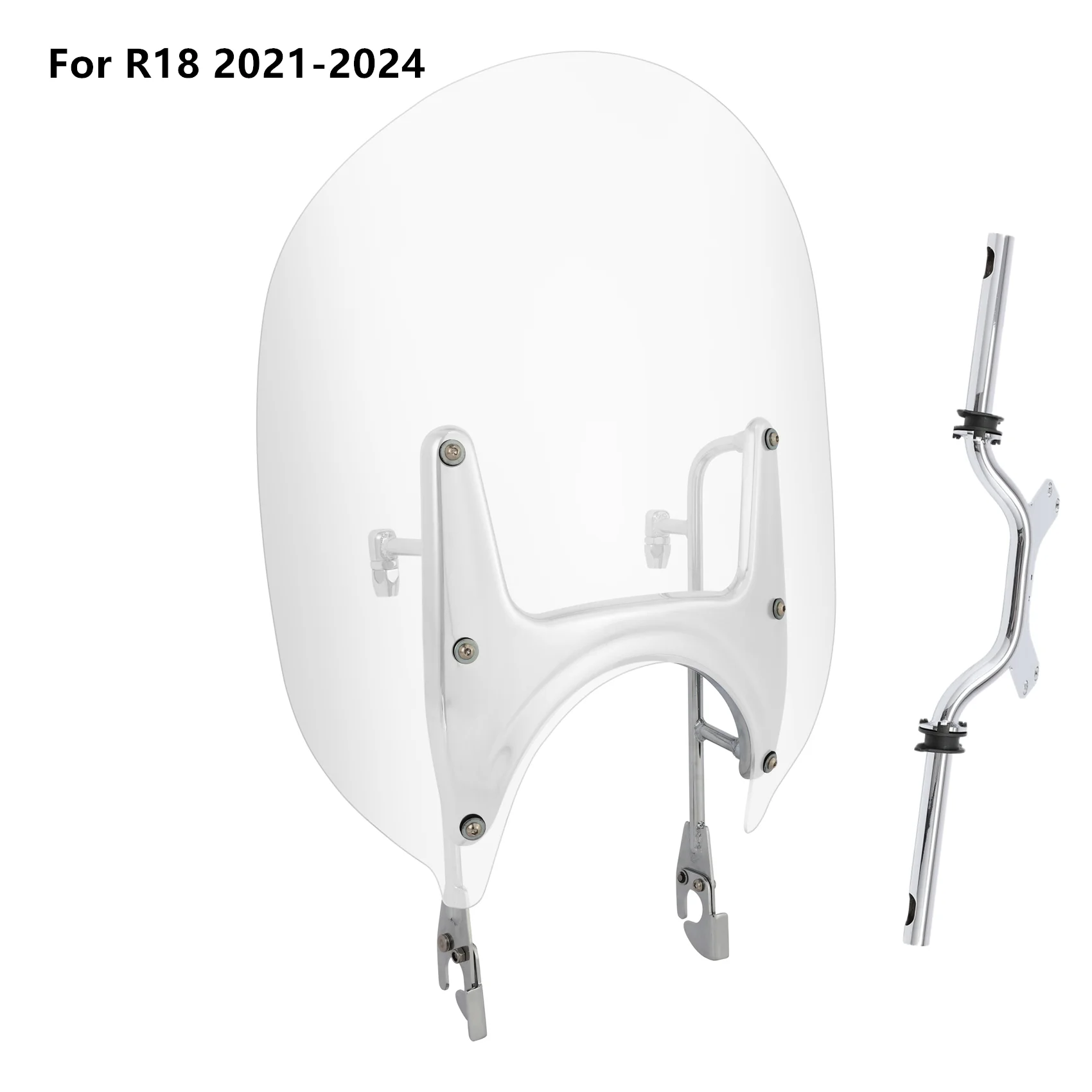 

Прозрачное лобовое стекло и кронштейн подходит для BMW R18 Classic 2021-2025 2024 2023 2022, аксессуары для мотоциклов