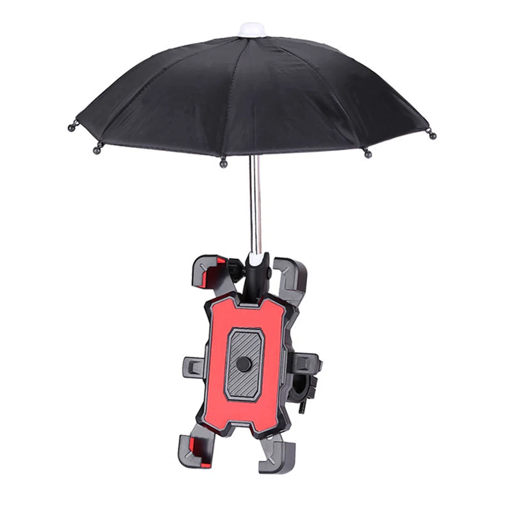 

Umbrella Holder Phone Holder Rainproof Shockproof Sunshade Bicycle Cycling Mini Phone Holder Durable And Practical
