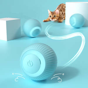 Electric Cat Ball Toys Automatic Rolling Smart Cat...