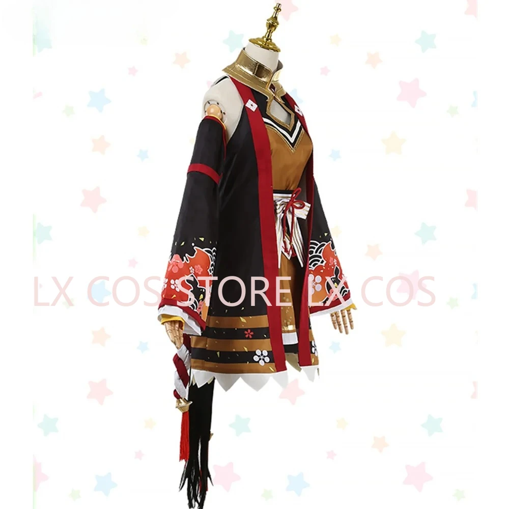 Фото Uma Musume Pretty Derby Kitasan Черный Косплей Костюм Хэллоуин Карнавал Рождественские наряды №3
