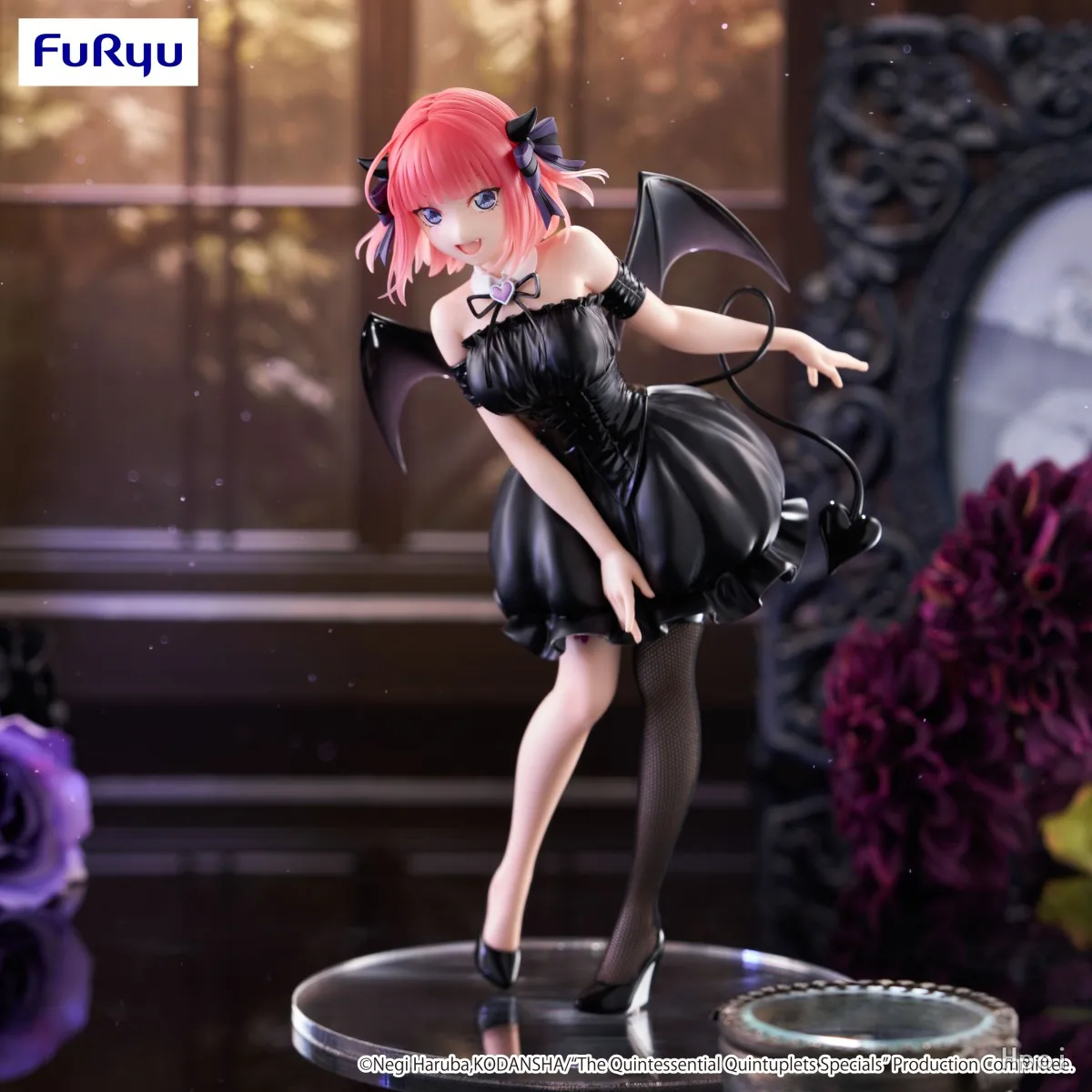 Фото Фигурка аниме FuRyu BiCute Dark The Quintessential Quintuplets: Накано Ичика, Нино, Мику, Йоцуба, Ицуки ~Версия Дьявол~ из ПВХ №3