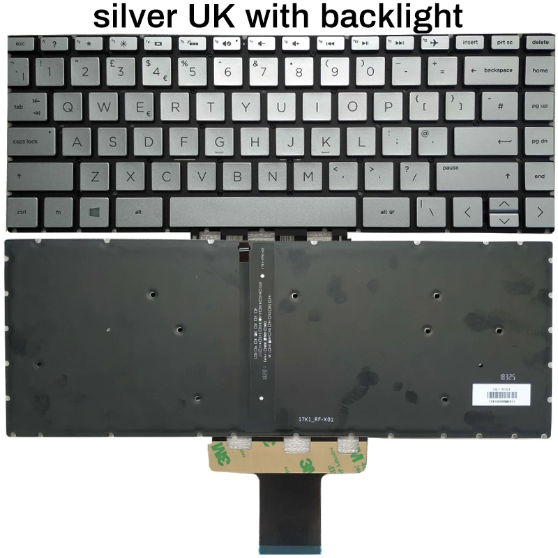 Новая клавиатура для ноутбука HP Pavilion 240 245 246 G7 14-CM 14-CK 14-DH TPN-I131