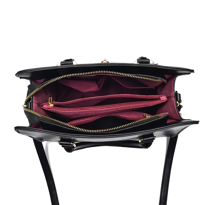 Новая кожаная сумка JBTP Valenkuci женская высокого качества повседневная сумка-тоут