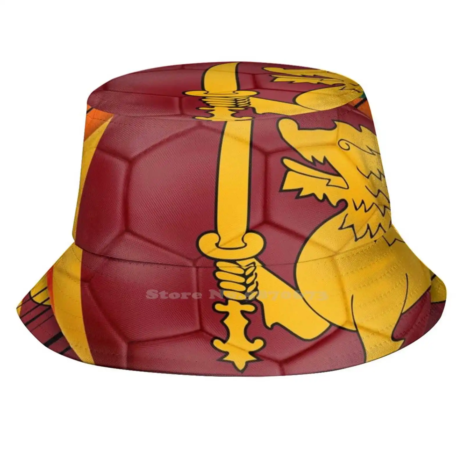 

Sri Lanka Football Country Flag Outdoor Sun Fishing Panama Hats Sri Lankan Sri Lanka National Flag Competition Football Soccer