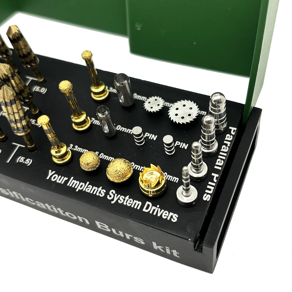 29 шт./компл. сверла для зубных имплантатов комплект боров оссессификации подъема