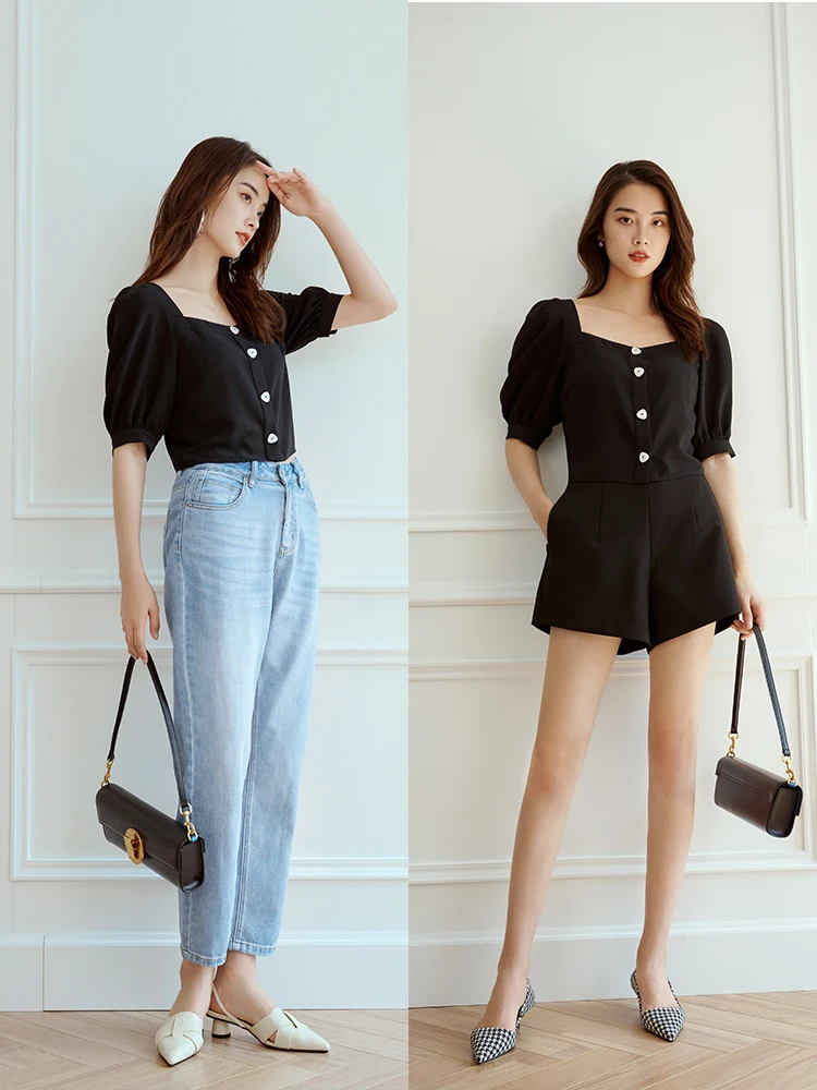 Meiyang [Распродажа сломанного размера сбор утечек] Короткая куртка Хепберн с