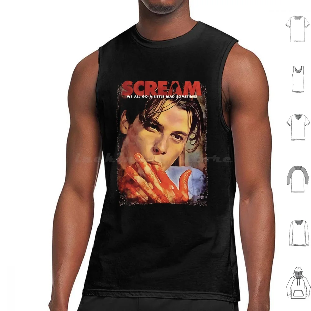 Майки с принтом из фильма Крик