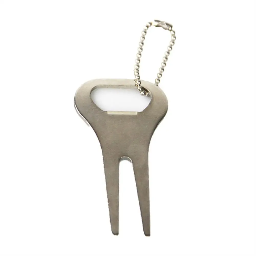 Инструмент для ремонта Divot из цинкового сплава с цепями бусин легкая вилка гольфа