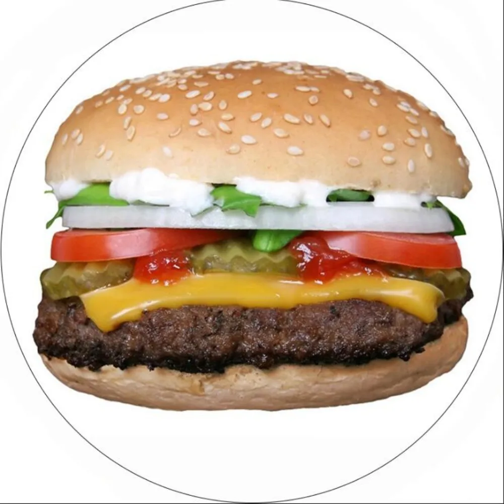 

Горячая Распродажа одеяло с гамбургерами, тортилью, мексиканское круглое одеяло для блинчиков, хорошее сопровождаемое едой фланелевое оде...