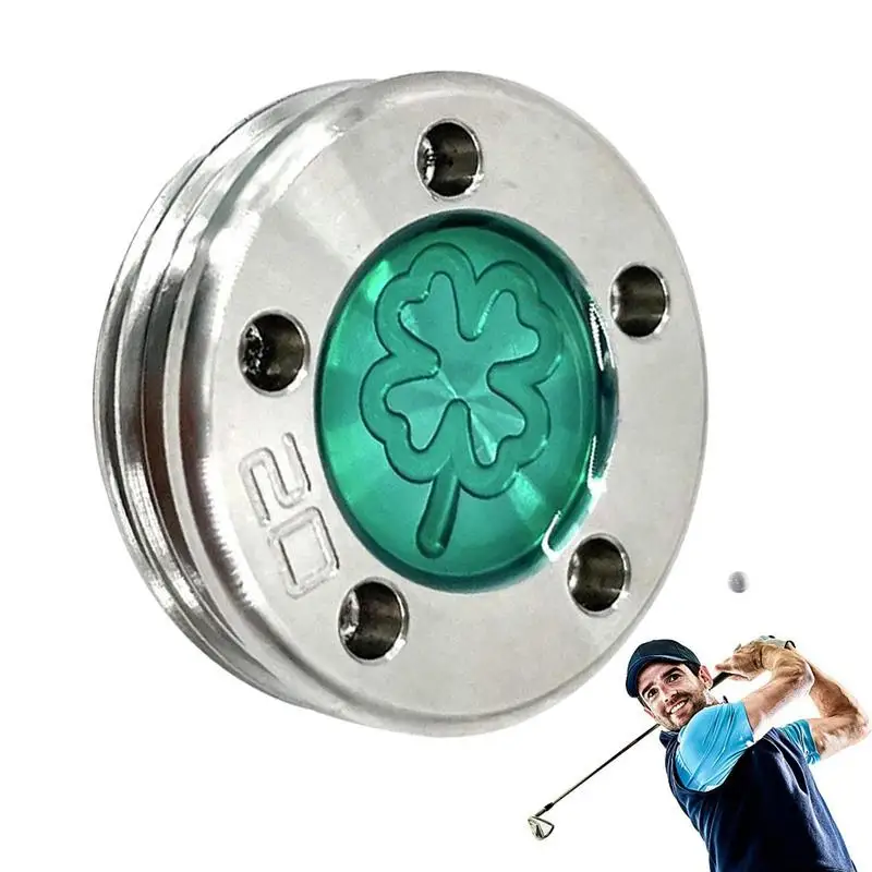 

Golf Putter Weight Screw Golf Club Heads Four-Leaf Clover Screw Stainless Steel Golf Tool For Wood Clubs Iron Clubs And Putters