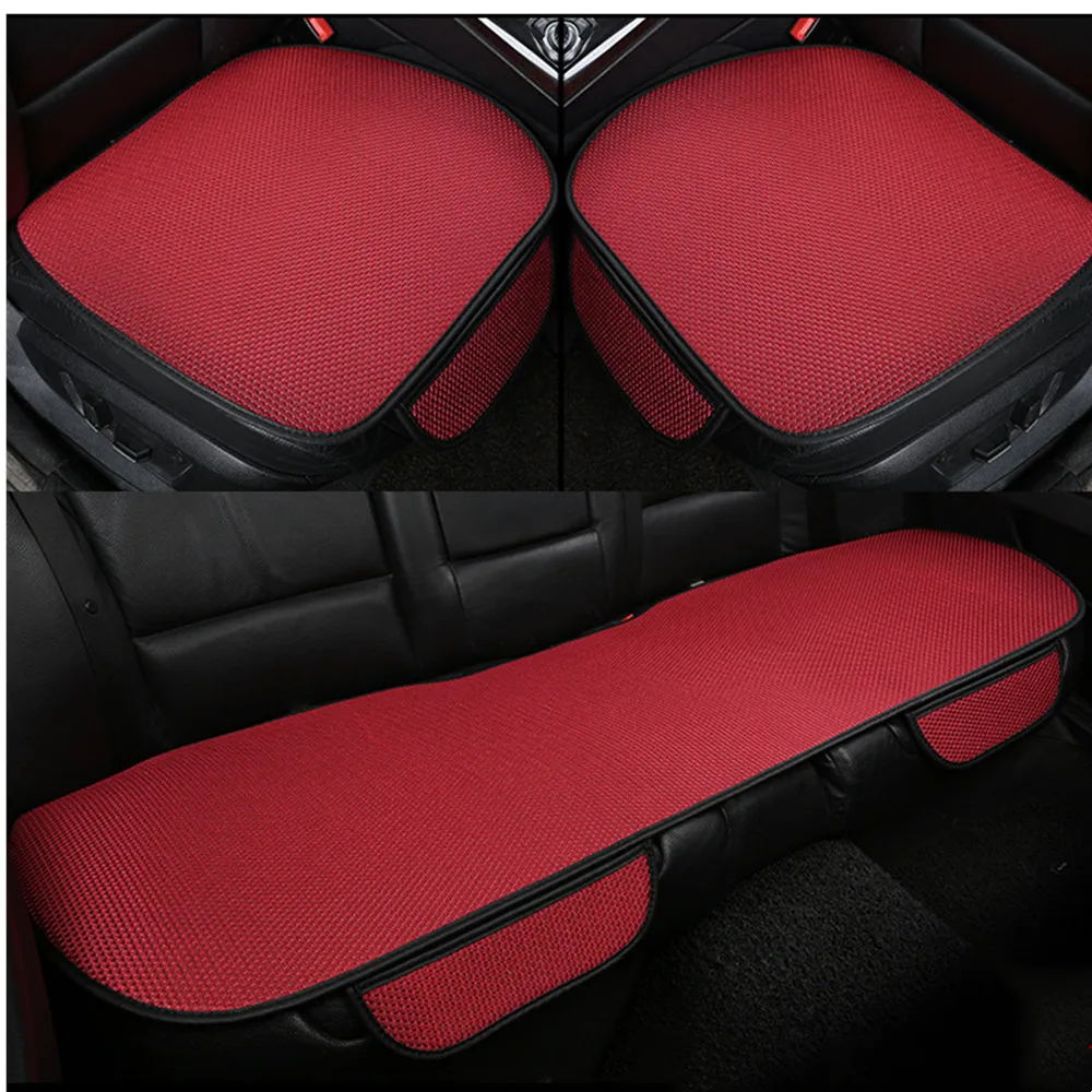 

Car Seat Covers For Honda Accord Crosstour Passport Ridgeline Civic CR-V Civic Insight Ice Silk Breathable Seat Cushion