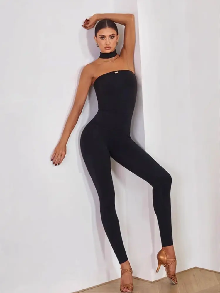 Женские леггинсы с завышенной талией для латиноамериканских танцев