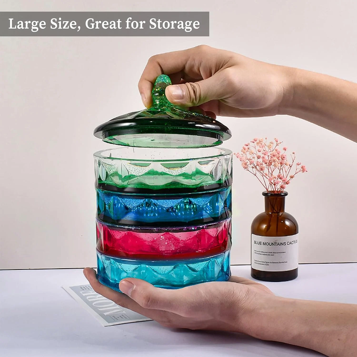 Силиконовая форма для литья эпоксидной смолы