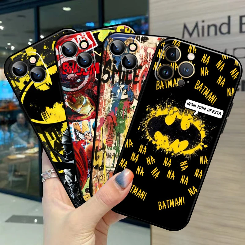

Marvel Street Graffiti For Apple iPhone 13 12 11 Pro Mini X XR XS Max SE 5 5s 6 6S 7 8 Plus Phone Case Coque Carcasa