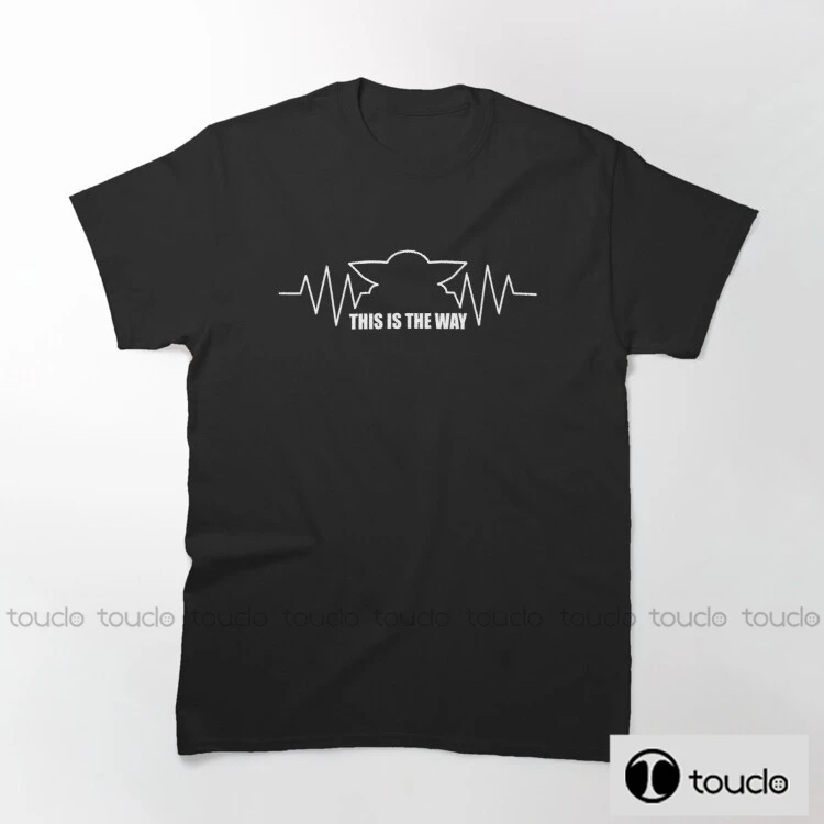 

New This Is The Way Ecg Heartbeat 2021 New Men'S T-Shirt High Quality 100% Cotton Round Neck Short Sleeve Cool Men'S Wear