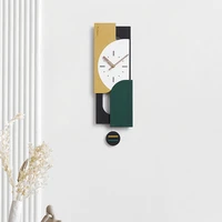 classic hanging wall clock nordic aesthetic art luxury silent home decoration wall watch modern horloge murale home design