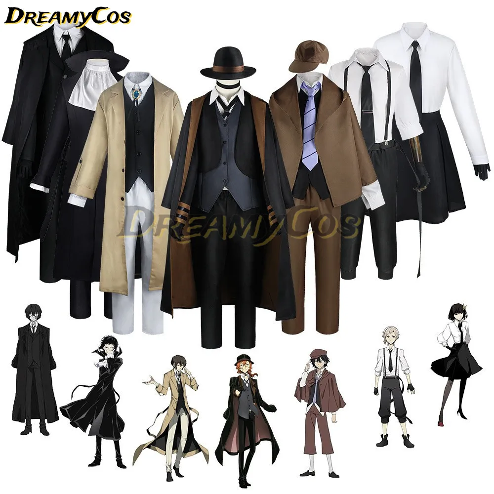 

Bungo Stray Dogs Cosplay Nakahara Chuuya Halloween Costume Disfraz Adulto Fantasias Deguisement Garcons Hombre Anime Clothes