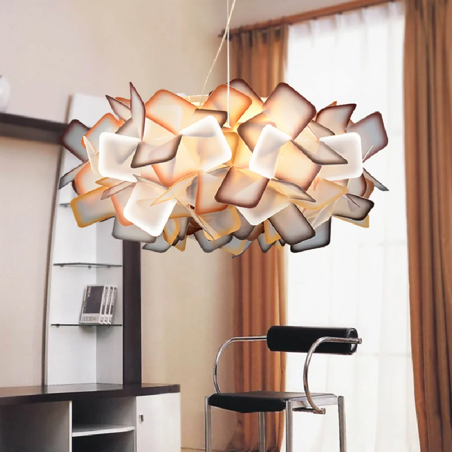 

Современные светодиодные люстры, потолочное освещение в скандинавском стиле, подвесные лампы для спальни, светильник ильники для украшени...