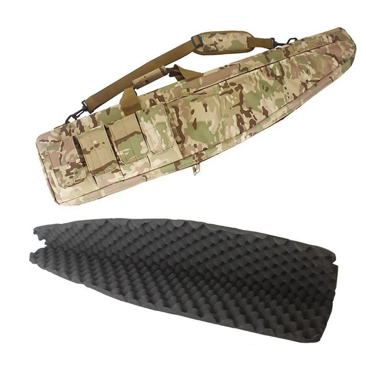 

Waterproof Tactical Heavy Duty Gear Long Gun Bag Hunting Holster Airsoft Accessories Military Molle Sniper Rifle Scope Gun Case